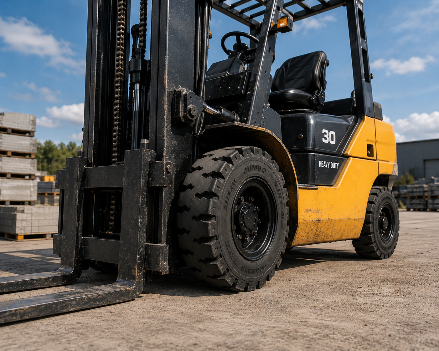 Heavy-Duty Super-Elastic Tyres