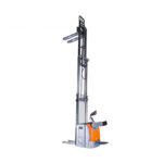 high lift pallet trucks EXV SF sideview lifted