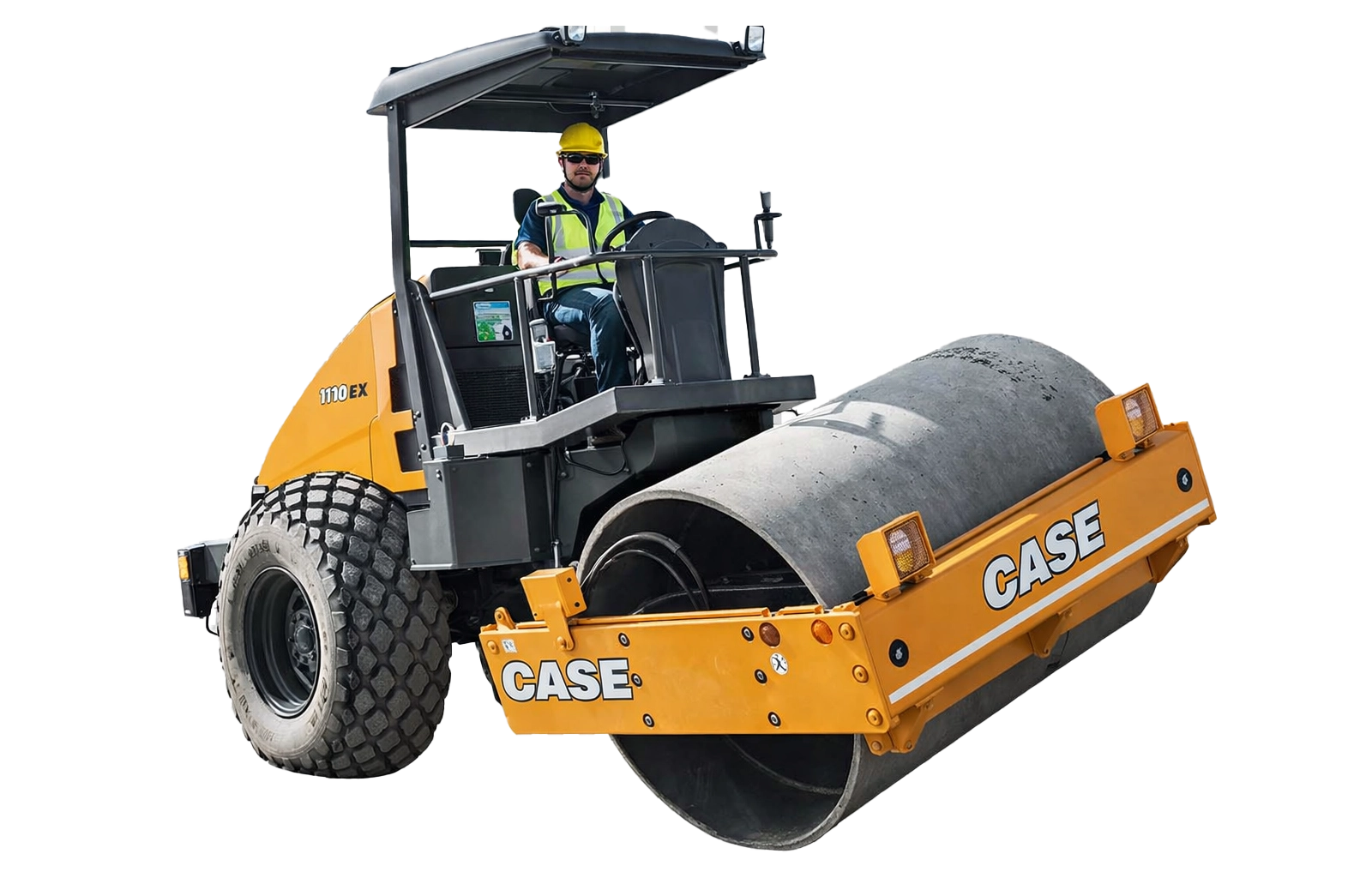 CASE 1110EX-D Single Drum Rollers