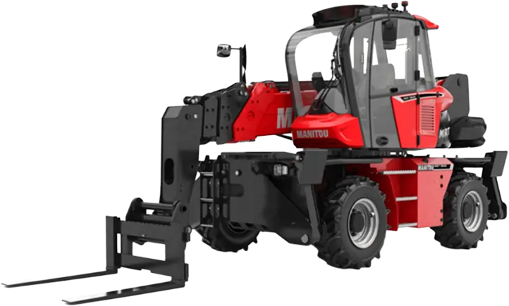 Rotating telehandlers