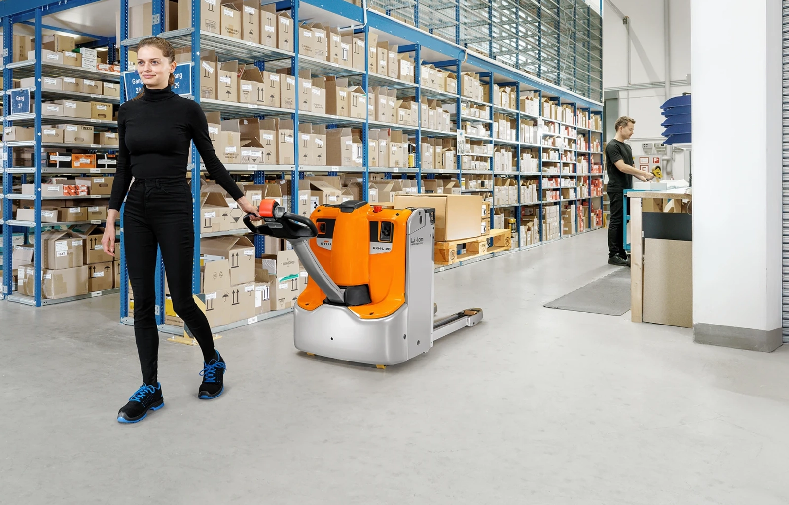 EXH-L 16-20 Low Lift Pallet Trucks