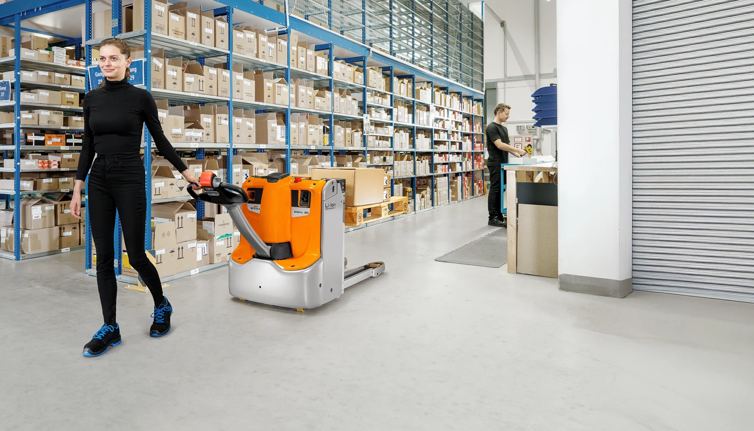 EXH-L 16-20 Low Lift Pallet Trucks