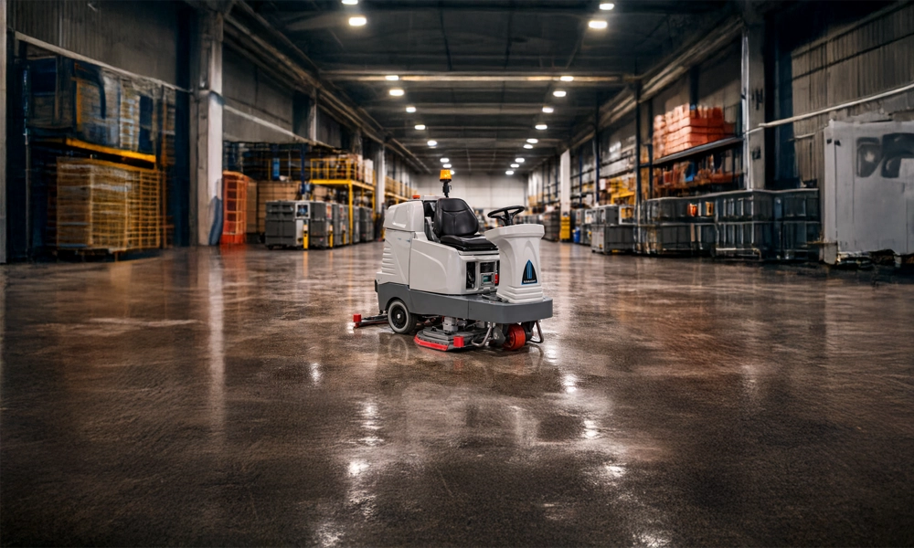 M1000 Ride-on  Scrubber Dryer  