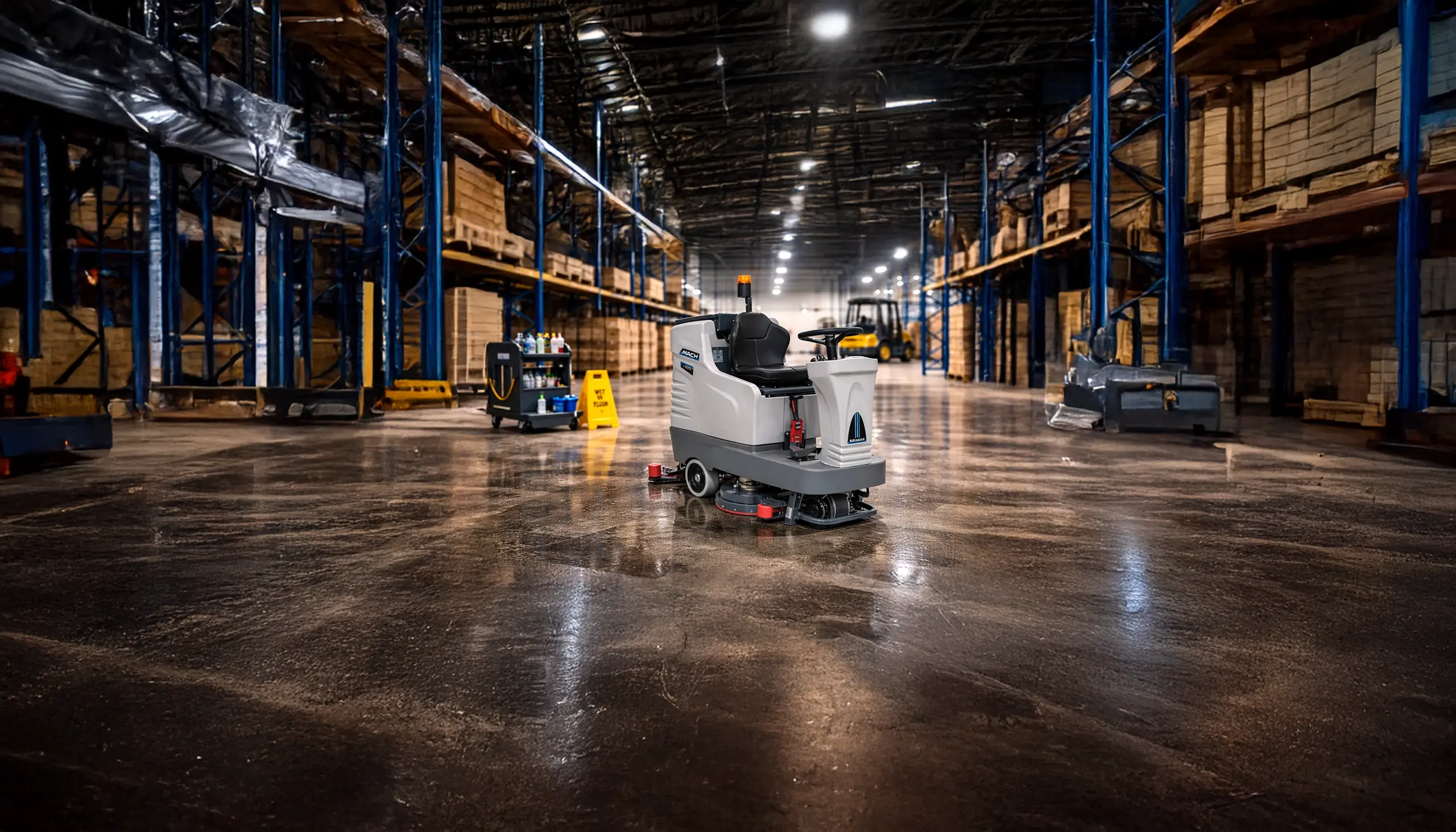 M650 Scrubber Dryer  