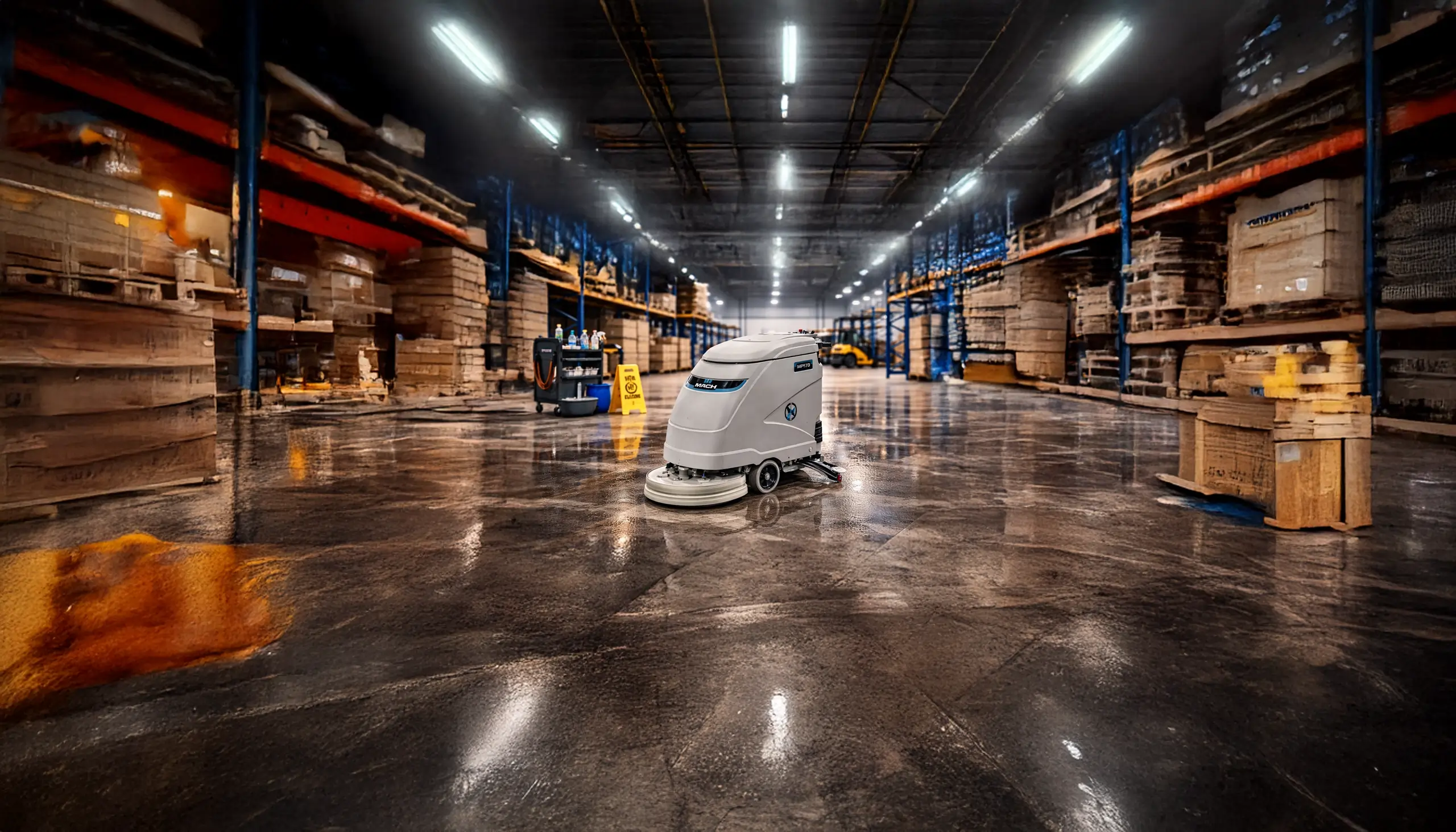 M810  Industrial Scrubber Dryer  