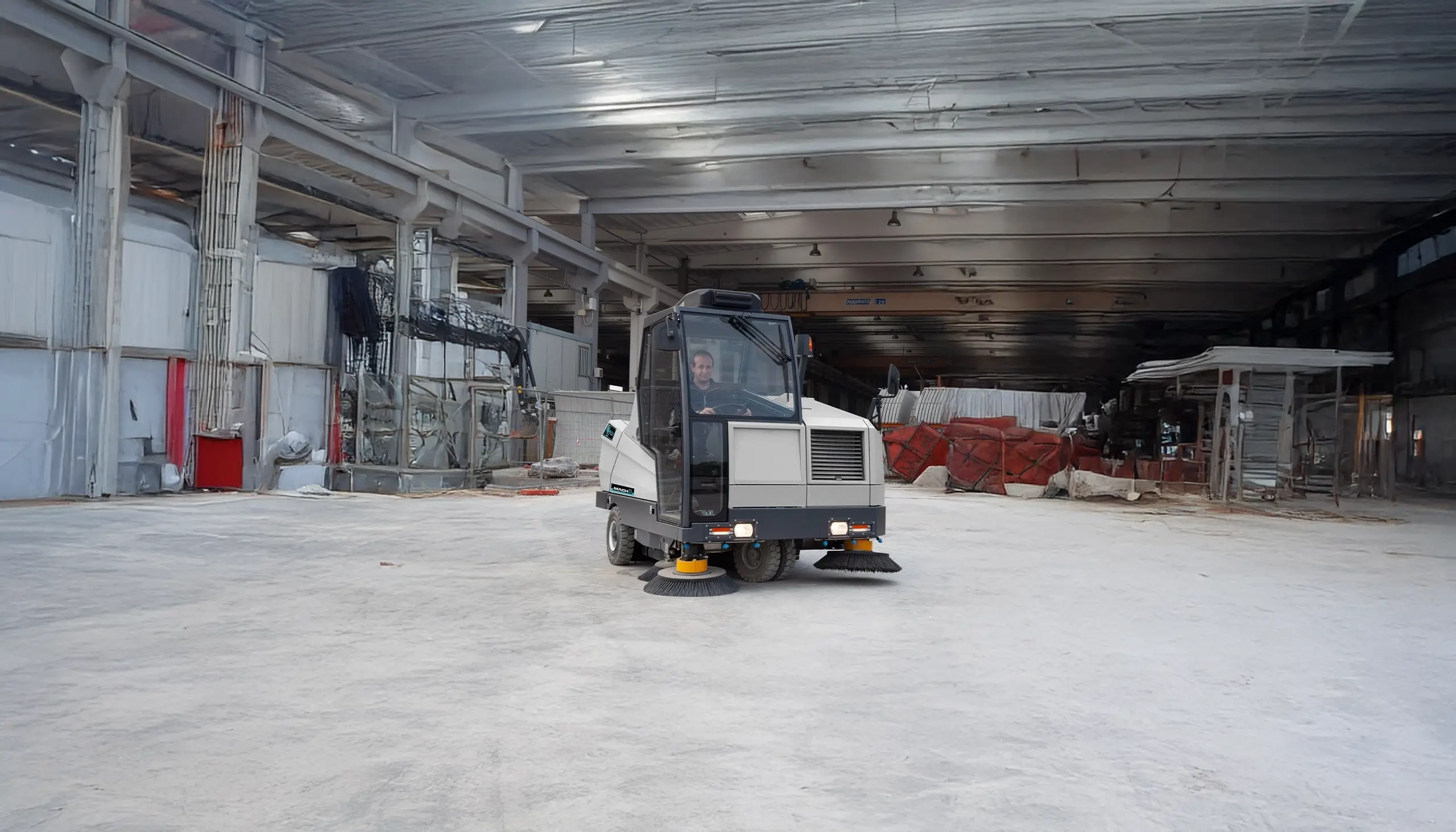 MACH 8 – Industrial sweeper