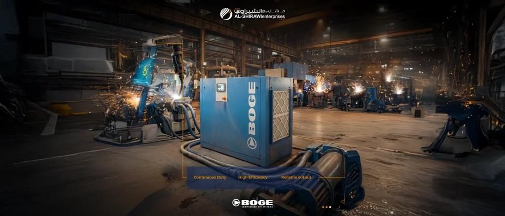 Buy industrial air compressors in UAE
