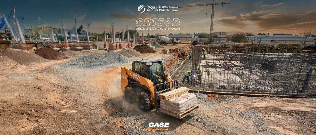 CASE skid steer loader for site preparation UAE