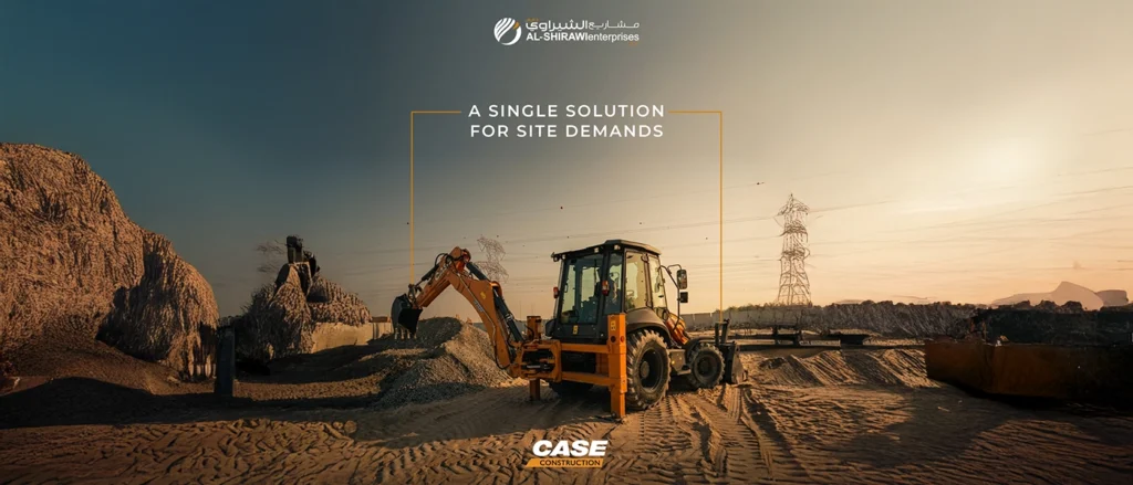 wheel loader working on UAE construction site