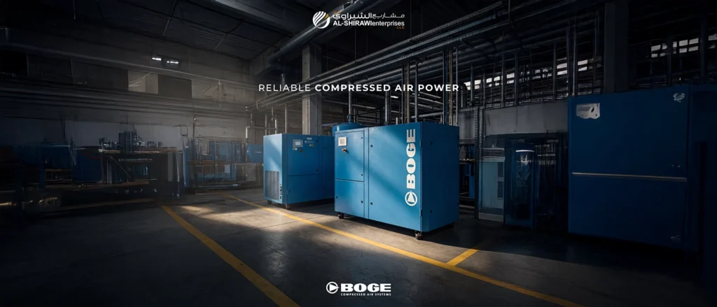Complete Guide to BOGE Compressed Air Systems UAE for Industrial Applications