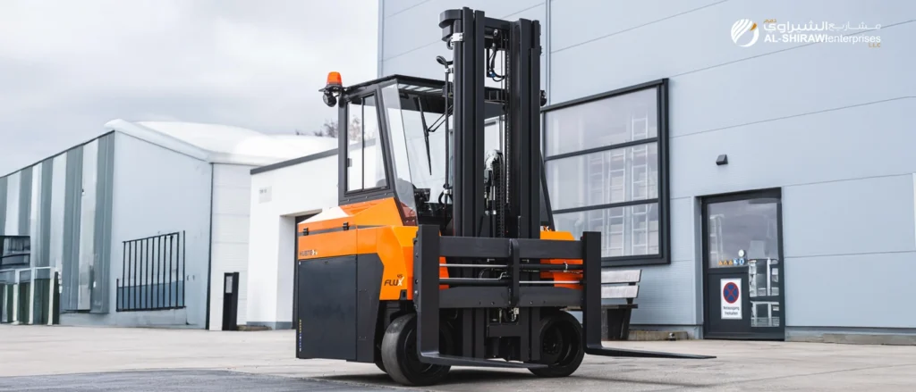 HUBTEX Multidirectional Counterbalance Forklifts for Efficient Material Handling in UAE