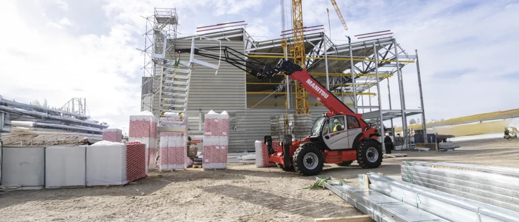 Manitou telehandlers in UAE