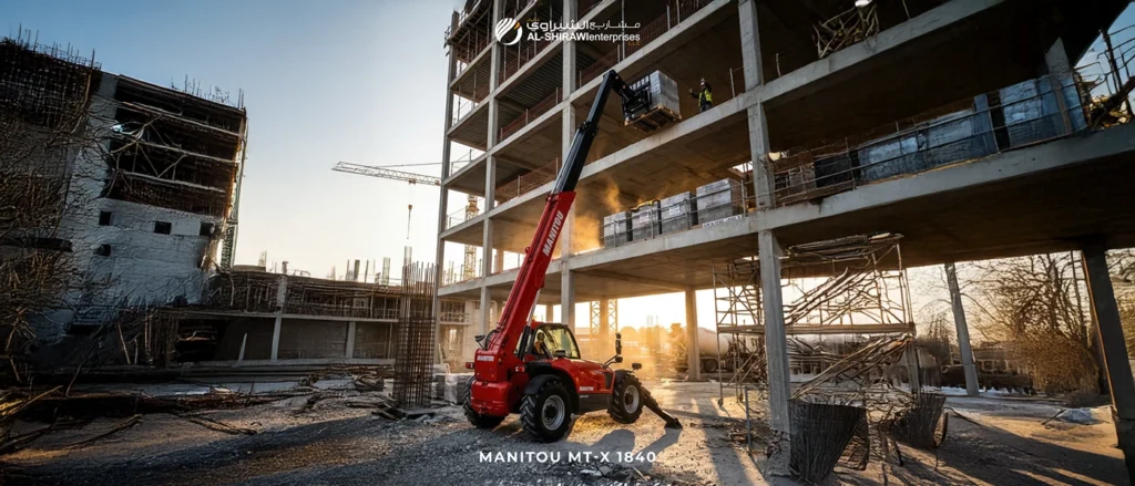 fixed telehandlers in UAE