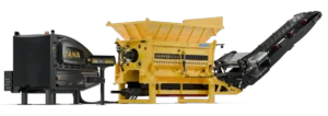 TANA Hammerhead E waste shredder