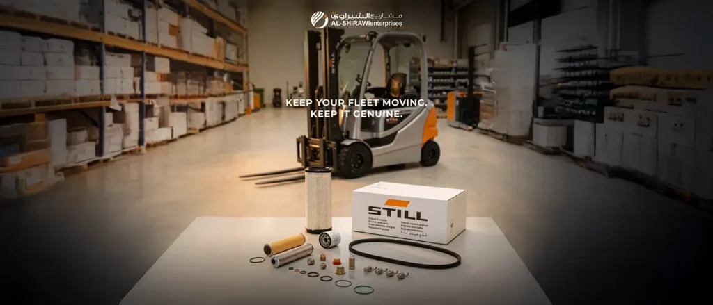 Forklift after-sales support