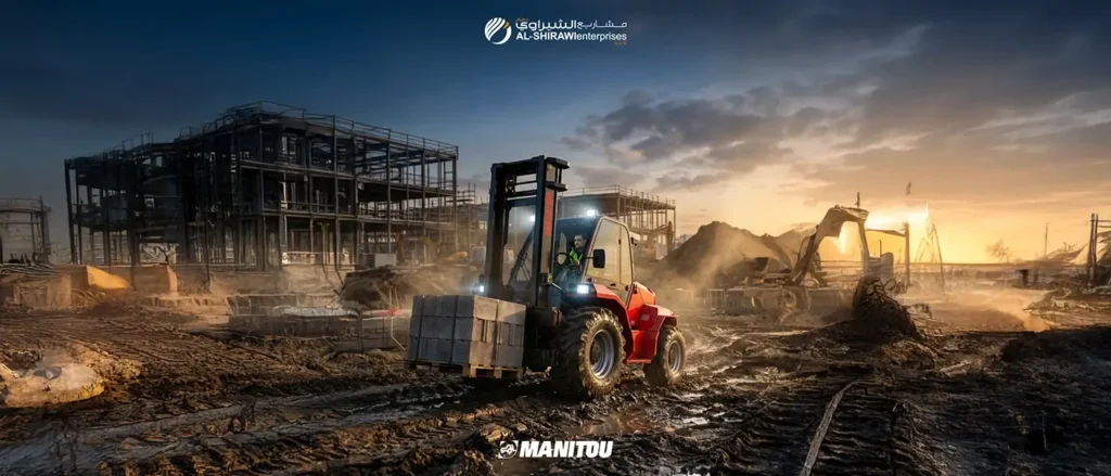 Manitou forklift for sale in Dubai, UAE