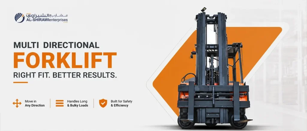 Multi Directional Forklift: What It Is, How It Works & When to Use One 