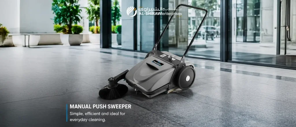 walk behind sweeper UAE