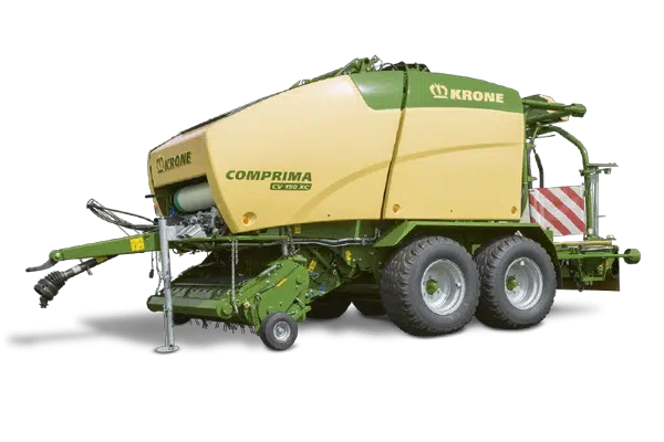 Comprima Round balers and baler wrapper