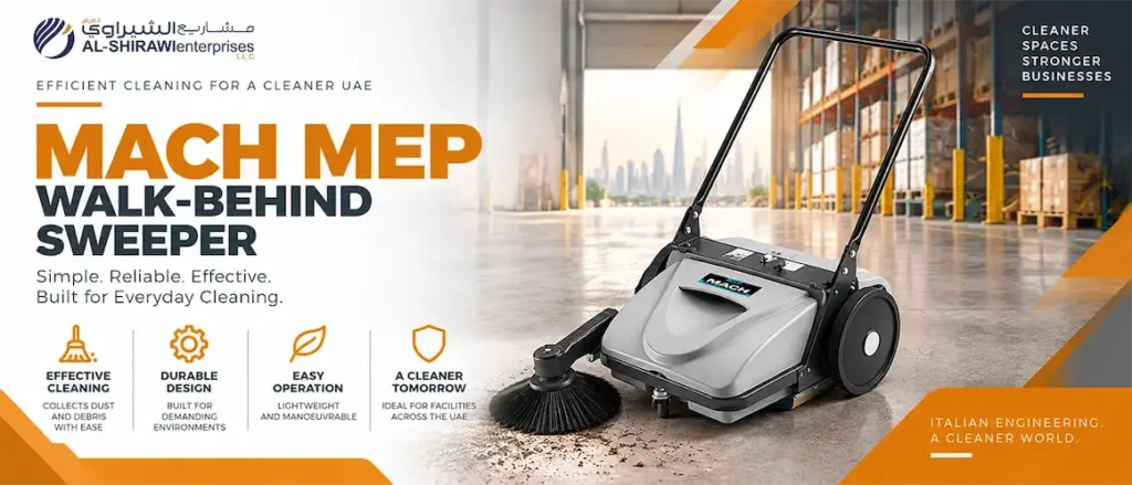 MACH MEP Walk-Behind Sweeper