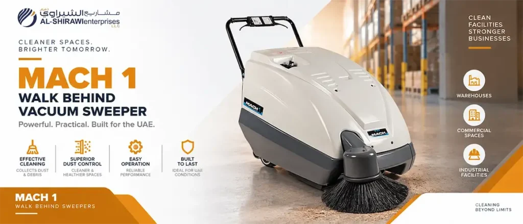 MACH Walk-Behind Sweepers