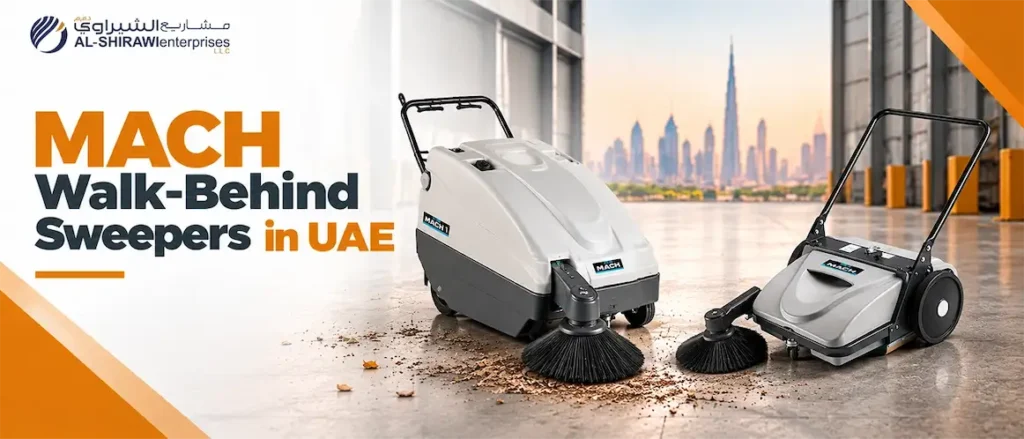 What Is a MACH Walk-Behind Sweeper and How Does It Work? 