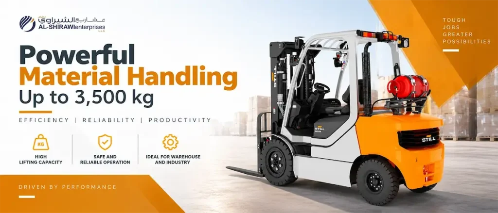 Powerful Material Handling Up to 3,500 kg