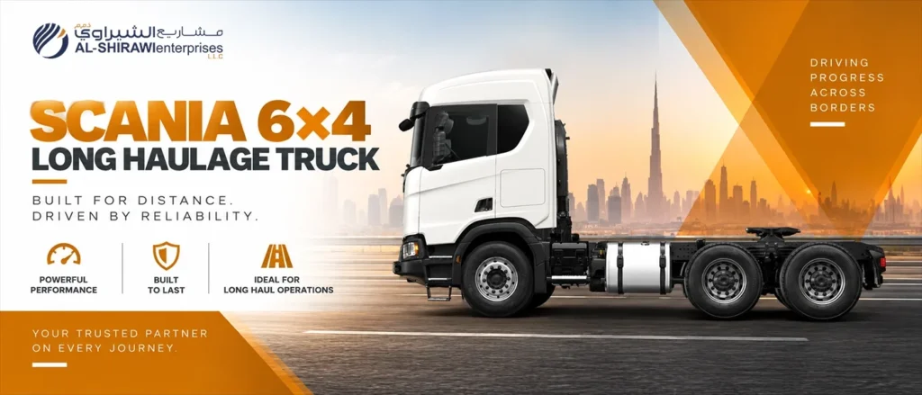 Scania 6×4 Long Haulage Truck