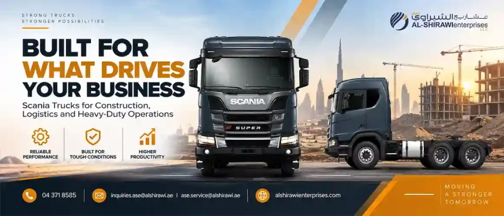 Scania Truck Dealer in Dubai