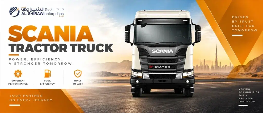 Scania tractor truck