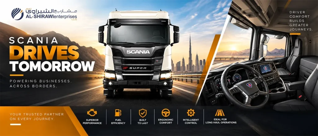 Long-Haul Trucking in the UAE: Choosing Trucks Built for Distance 